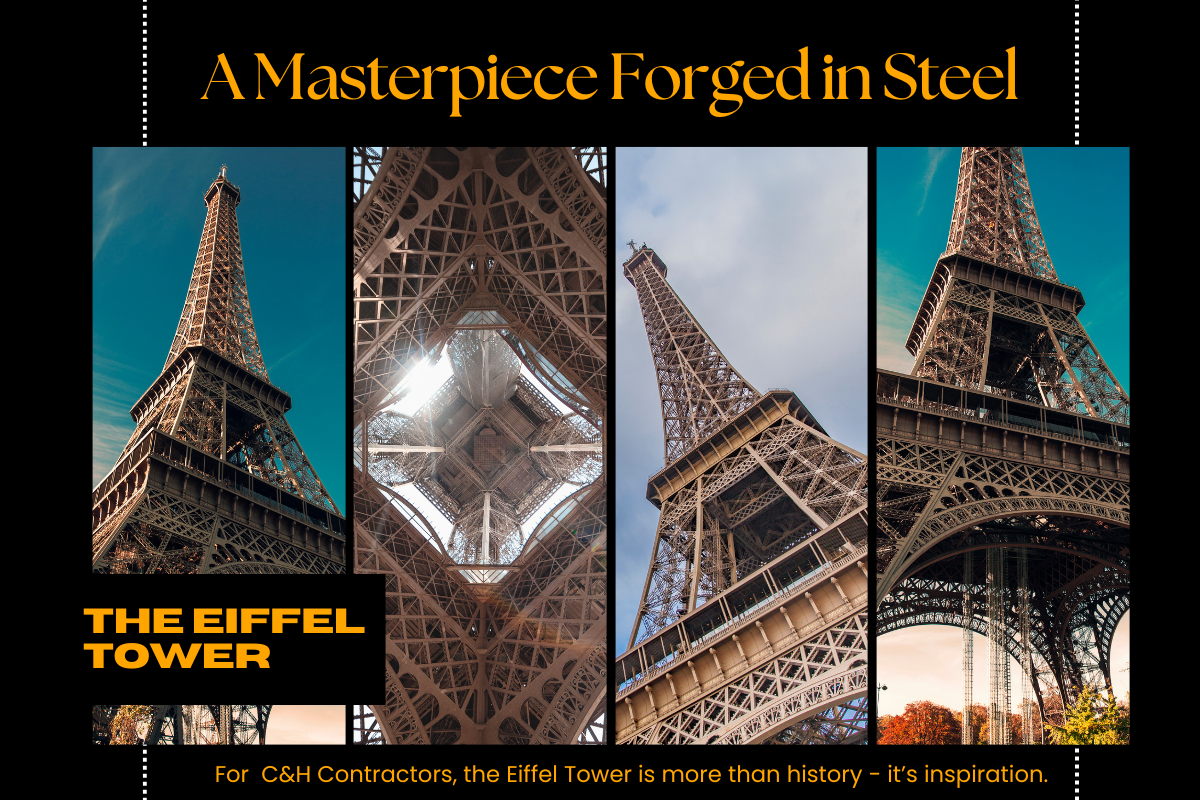 Eiffel Tower Structural Steel Engineering