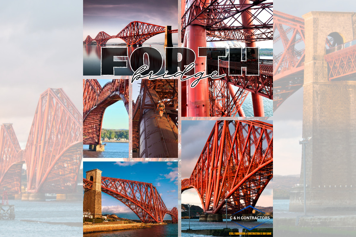 Forth Bridge steel railway engineering
